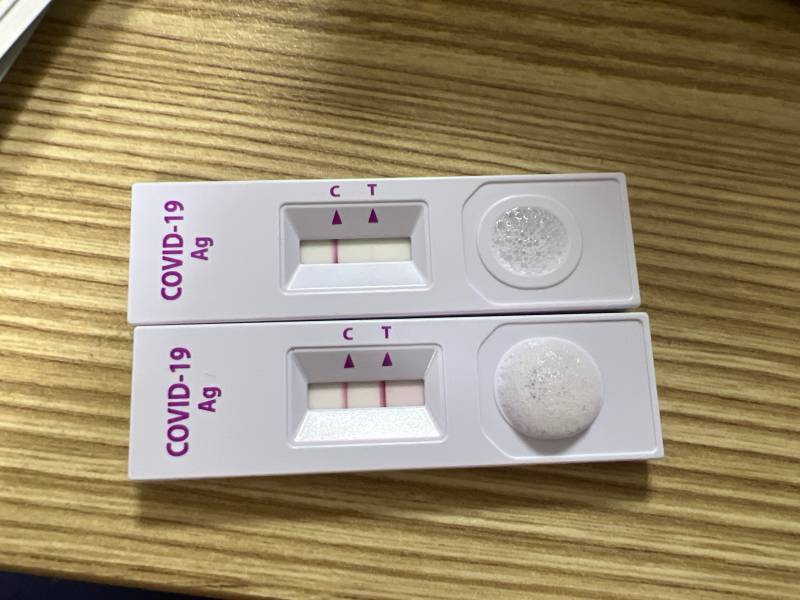 코로나 자가키트 목으로 해봐 | 인스티즈