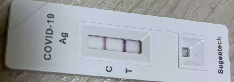 자가키트 이거 양성 빼박이지 하 ㅠ | 인스티즈