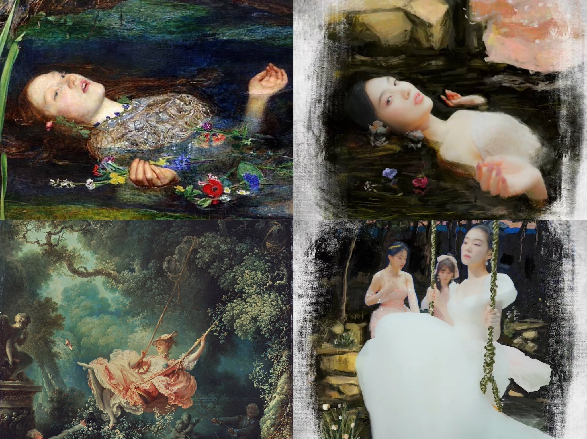 [잡담] 레드벨벳 뮤비에 나오는 명화들 모음 | 인스티즈