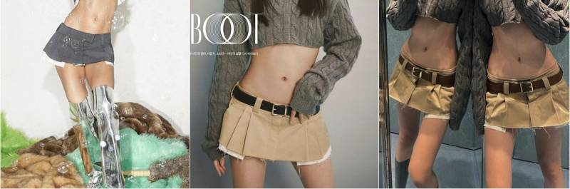 로우라이즈 치마 너 무 짧 아~!!! | 인스티즈