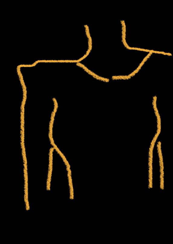 약간 전체적으로 붙는상의 입으면 어깨부분 이렇게 되는거 이유가 뭐양..? | 인스티즈