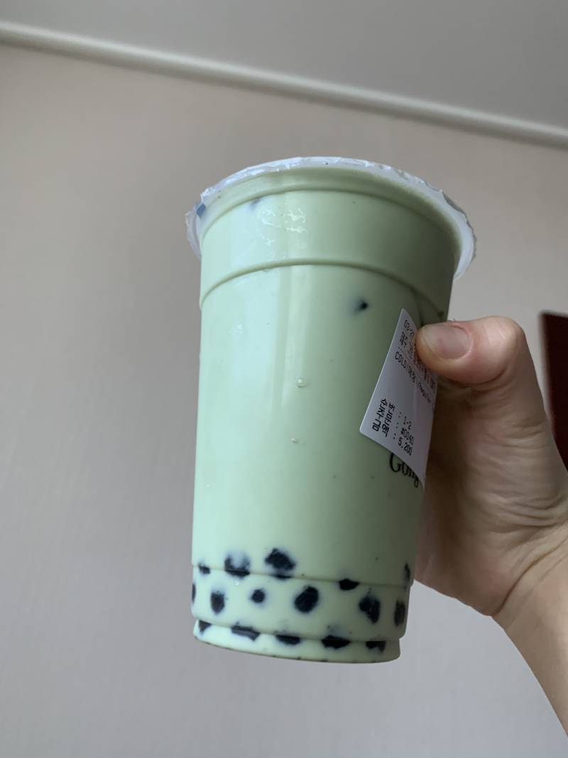 익들아 공차 녹차 원래 이렇게 색 연해? | 인스티즈