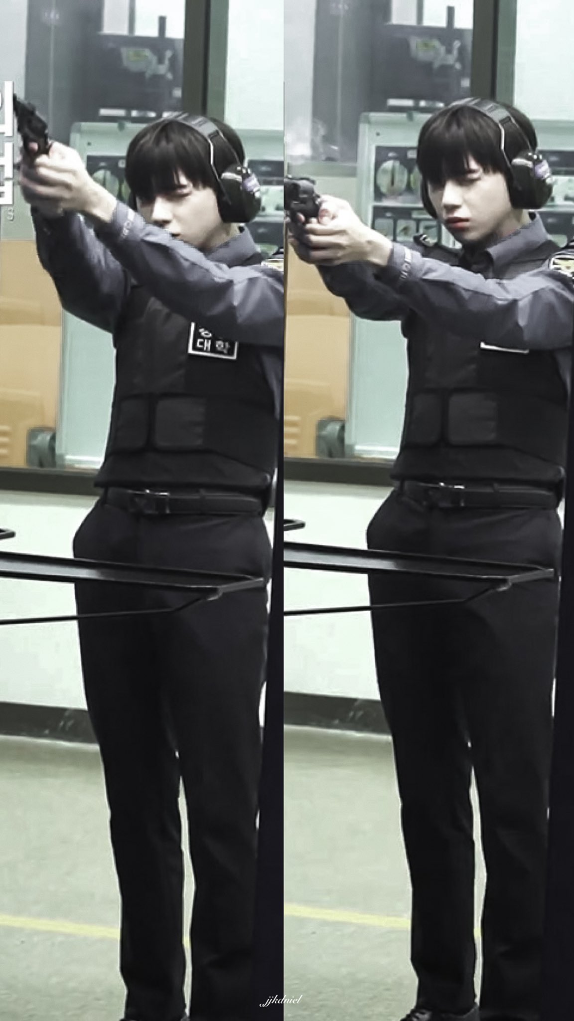 [잡담] 강다니엘 총격씬 짤인데 피지컬 이래도 되나 | 인스티즈