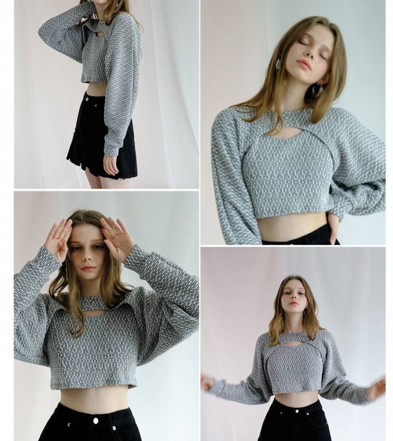 💜어반드레스 볼레로 니트 세트💜 | 인스티즈