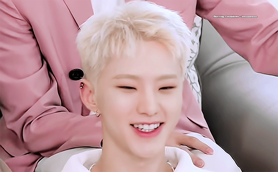 [잡담] 멤버들 말하는 중 구석에 잡힌 호시가 이러고 있는데 어떡하나요 | 인스티즈