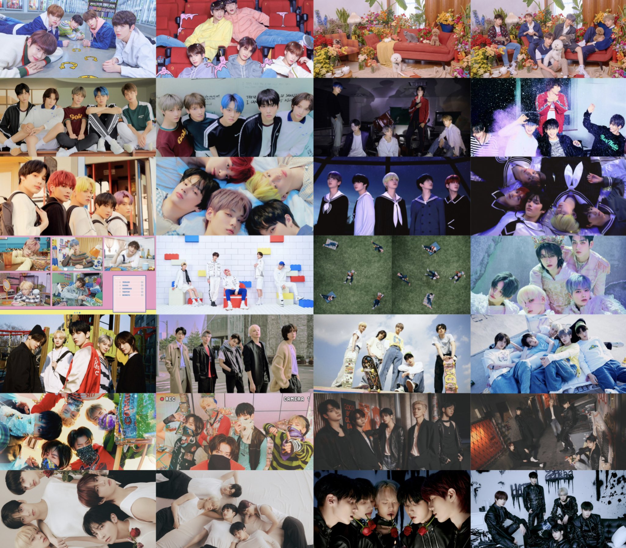 [잡담] 빅히트가 더 오타쿠스러운걸 요구해도 얼굴로 납득시키는 투바투가 너무좋다 | 인스티즈