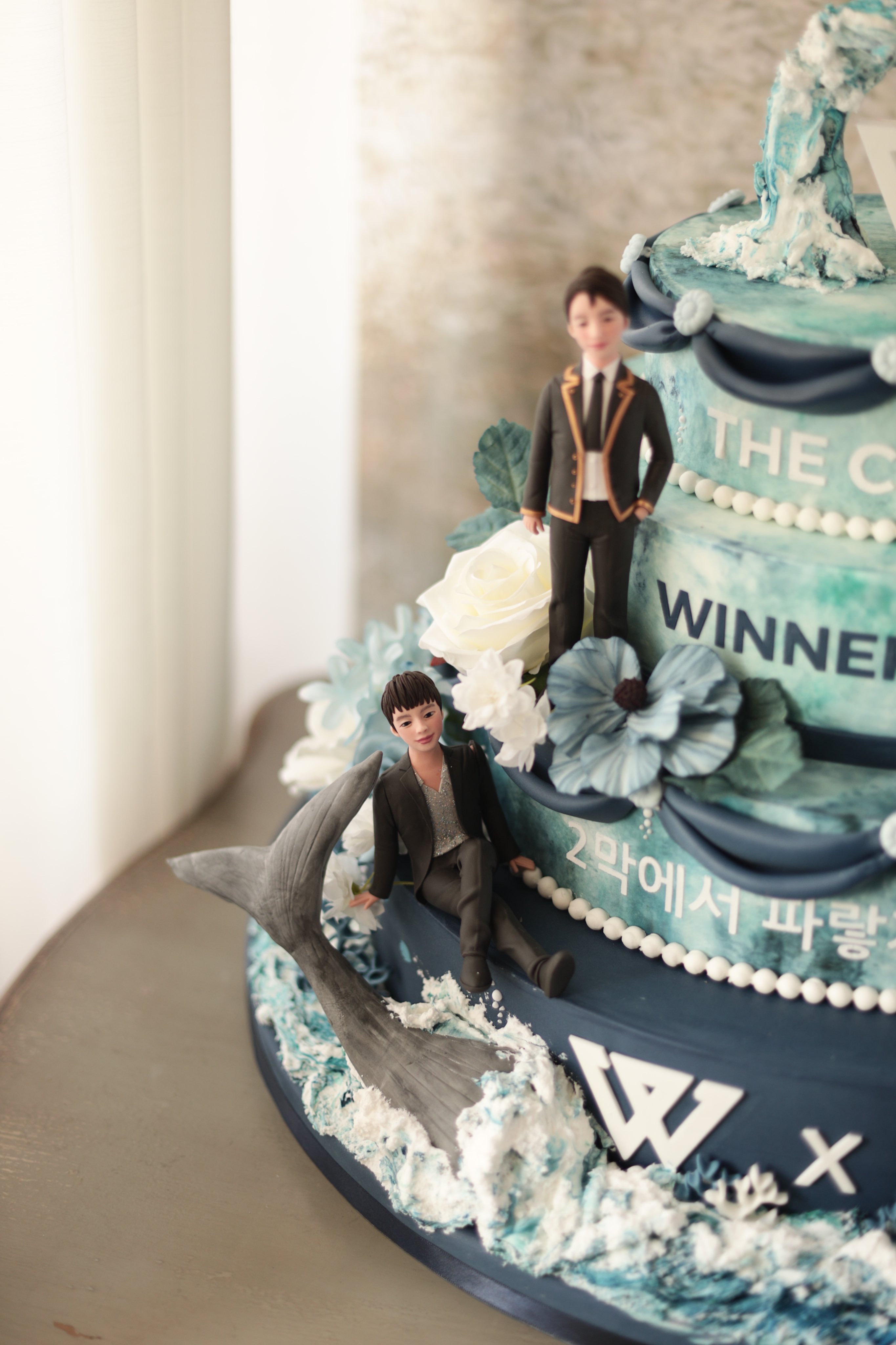 [잡담] 위너 막콘 케이크 진심 급하게 제작하게 됐었는데 | 인스티즈