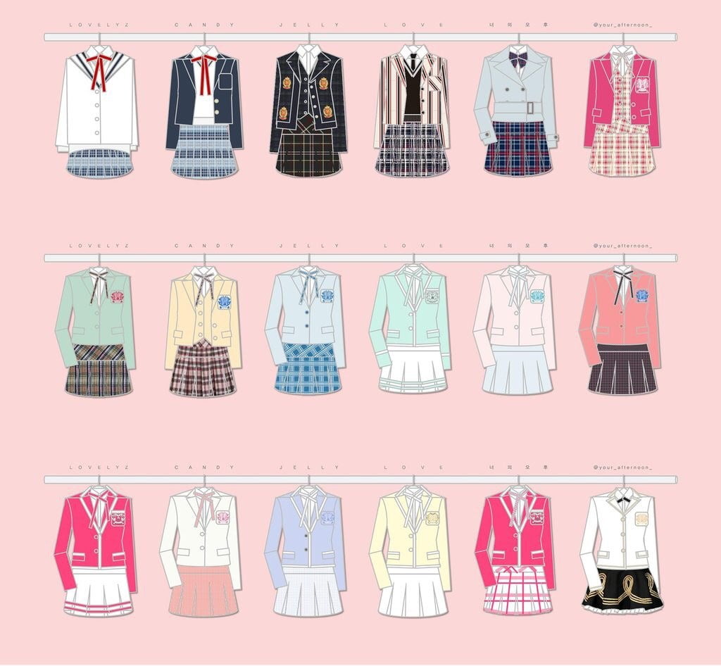 [잡담] 러블리즈 데뷔 때 은근 교복 컨셉에 사람들이 놀란 거 신기함 | 인스티즈