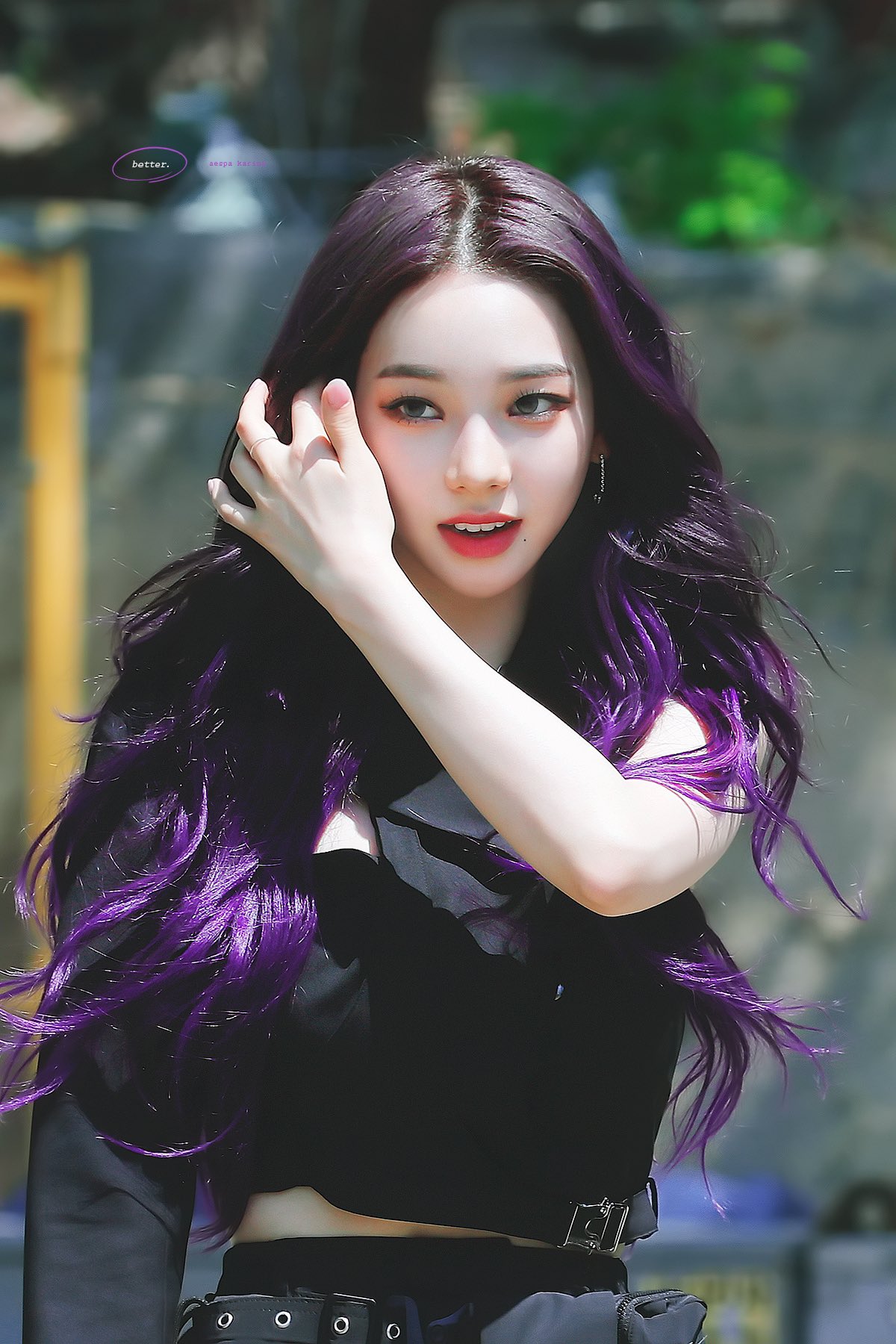 [잡담] 새삼 오늘 카리나 비주얼 레전드였네 | 인스티즈