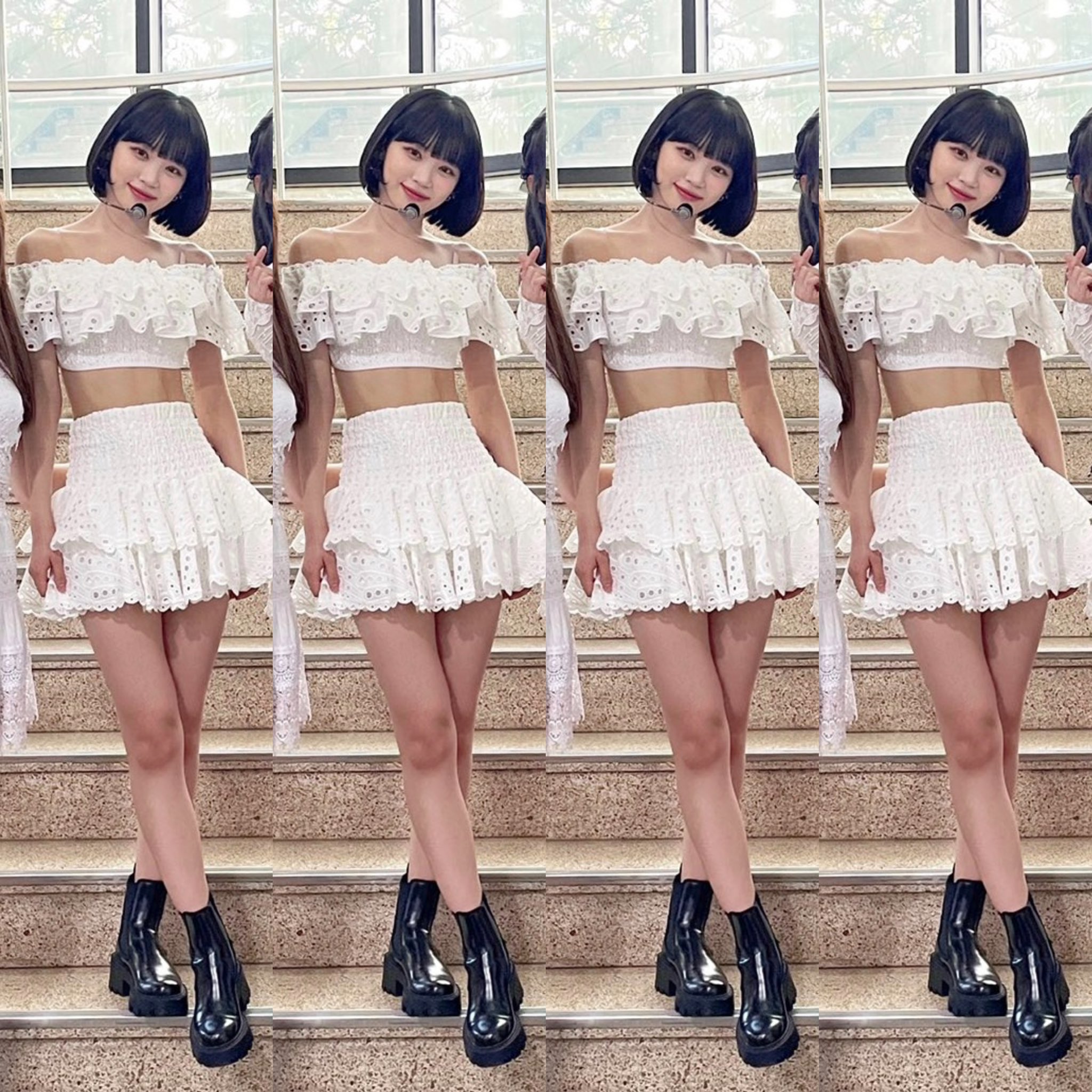 [잡담] 김채원 오늘 스타일링 감히 레전드라고 말해봅니다🤍 | 인스티즈