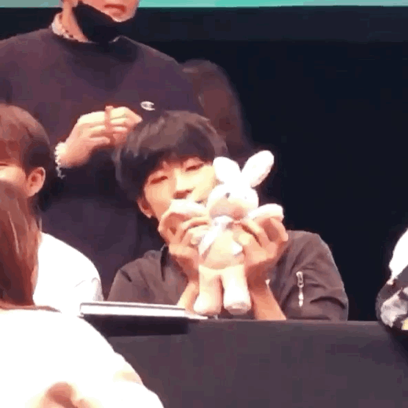 [잡담] 세븐틴 원우 토끼 인형으로 까꿍하는 거 볼 사람 | 인스티즈