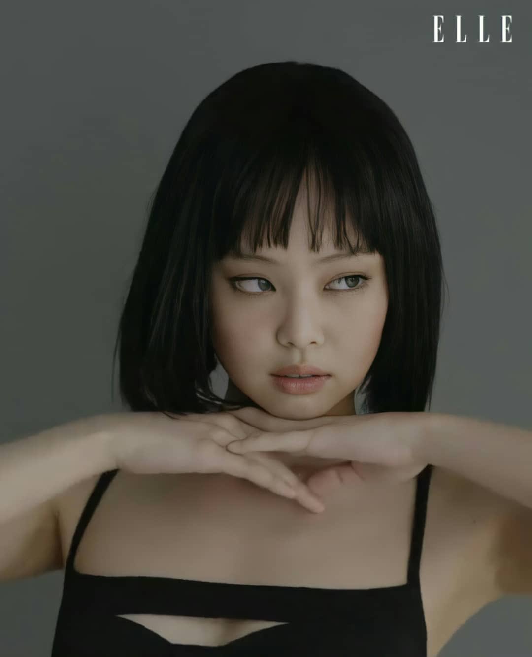 [잡담] 제니 앞머리 기념 풀어보는 사진 | 인스티즈