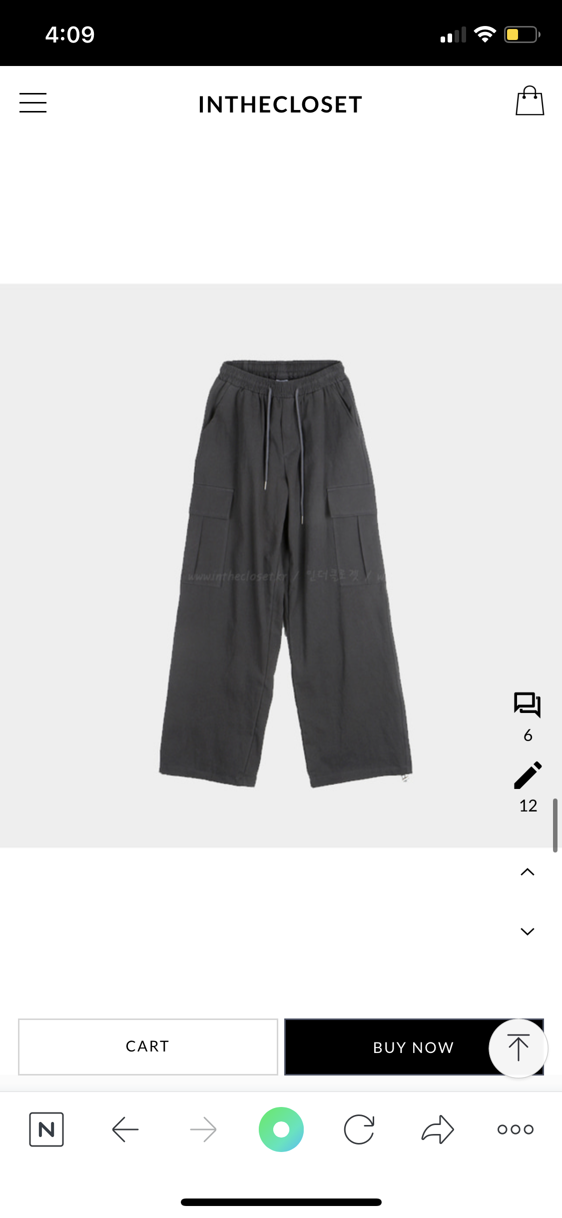 [잡담] 아이유 카고바지 색 이거일까..? | 인스티즈