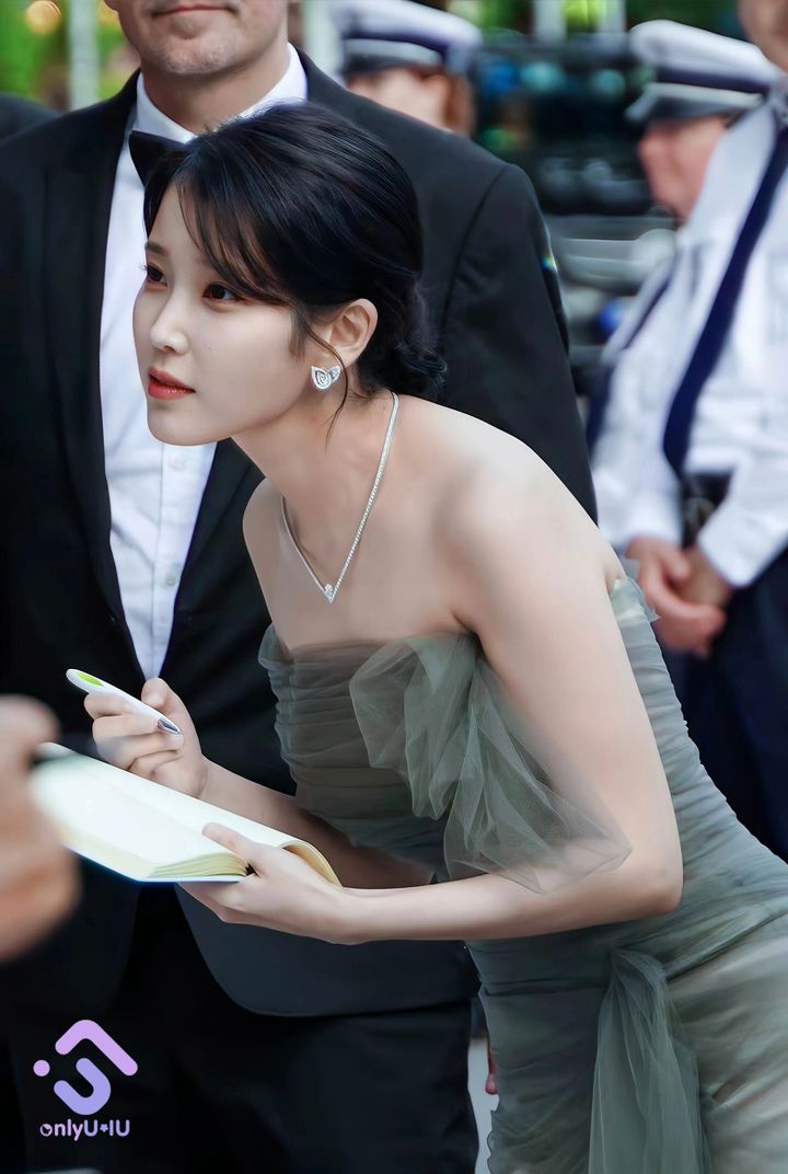 [잡담] 아이유 칸 레카 팬이 찍은 직찍 보실 분 | 인스티즈