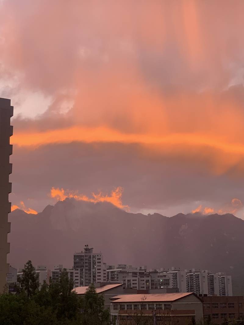 와 오늘 하늘 뭐야 | 인스티즈