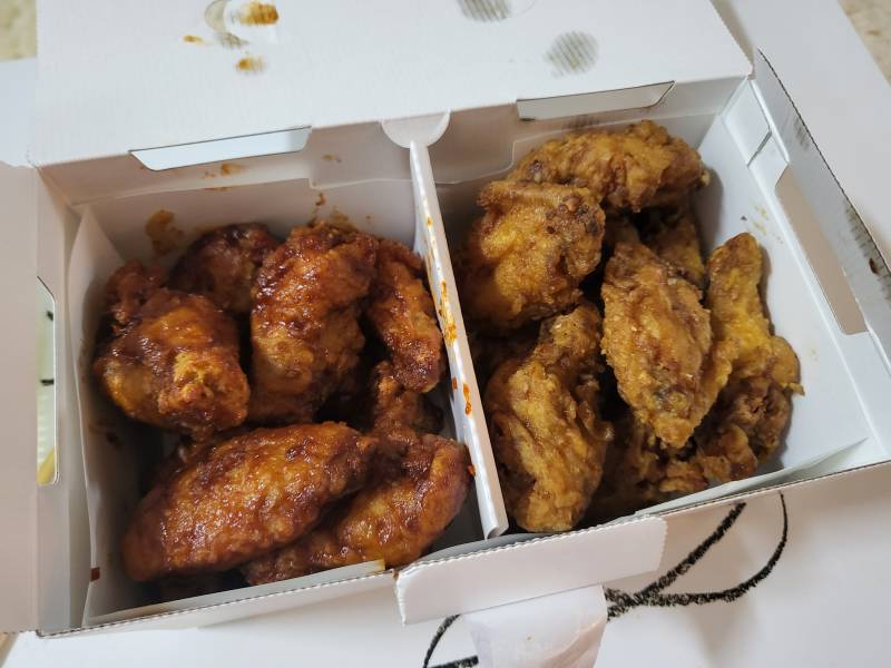 교촌 시켯는데 남은거봐... | 인스티즈