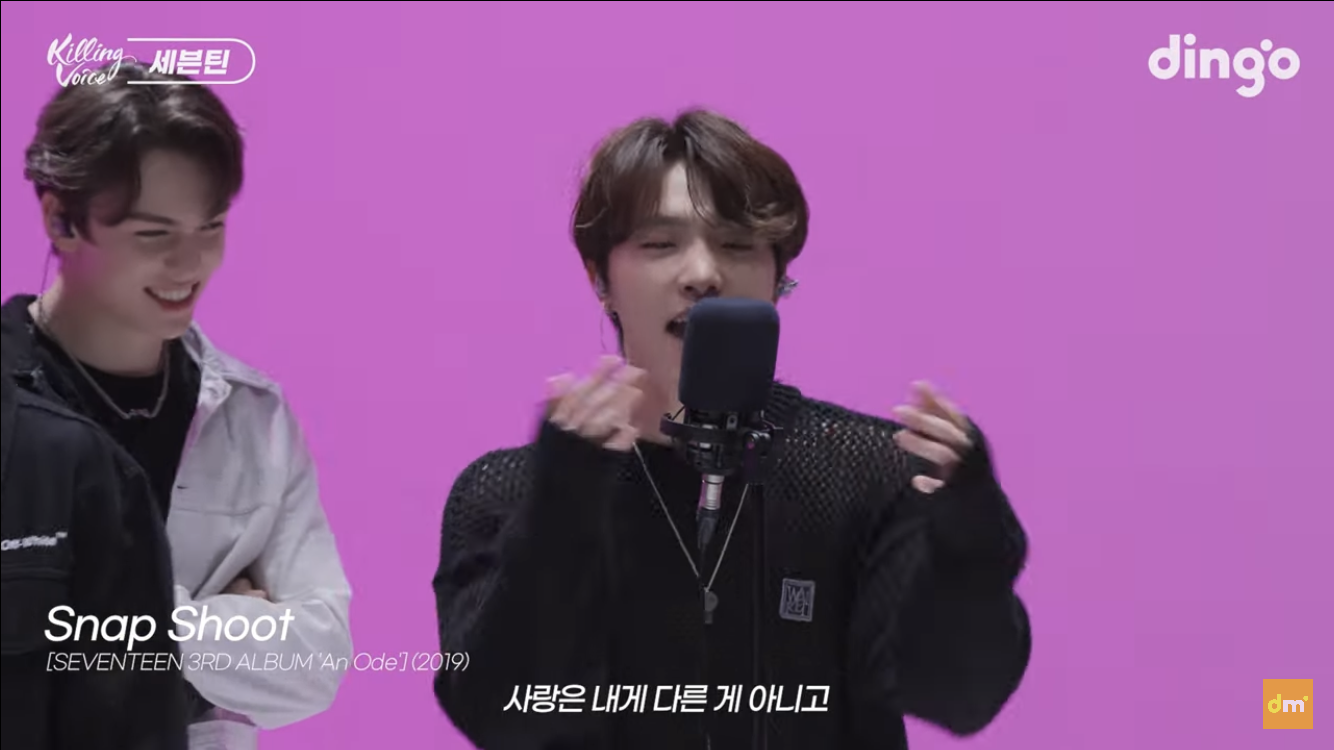 [잡담] 세븐틴 킬링보이스 보는데 버논 뭐야.. | 인스티즈