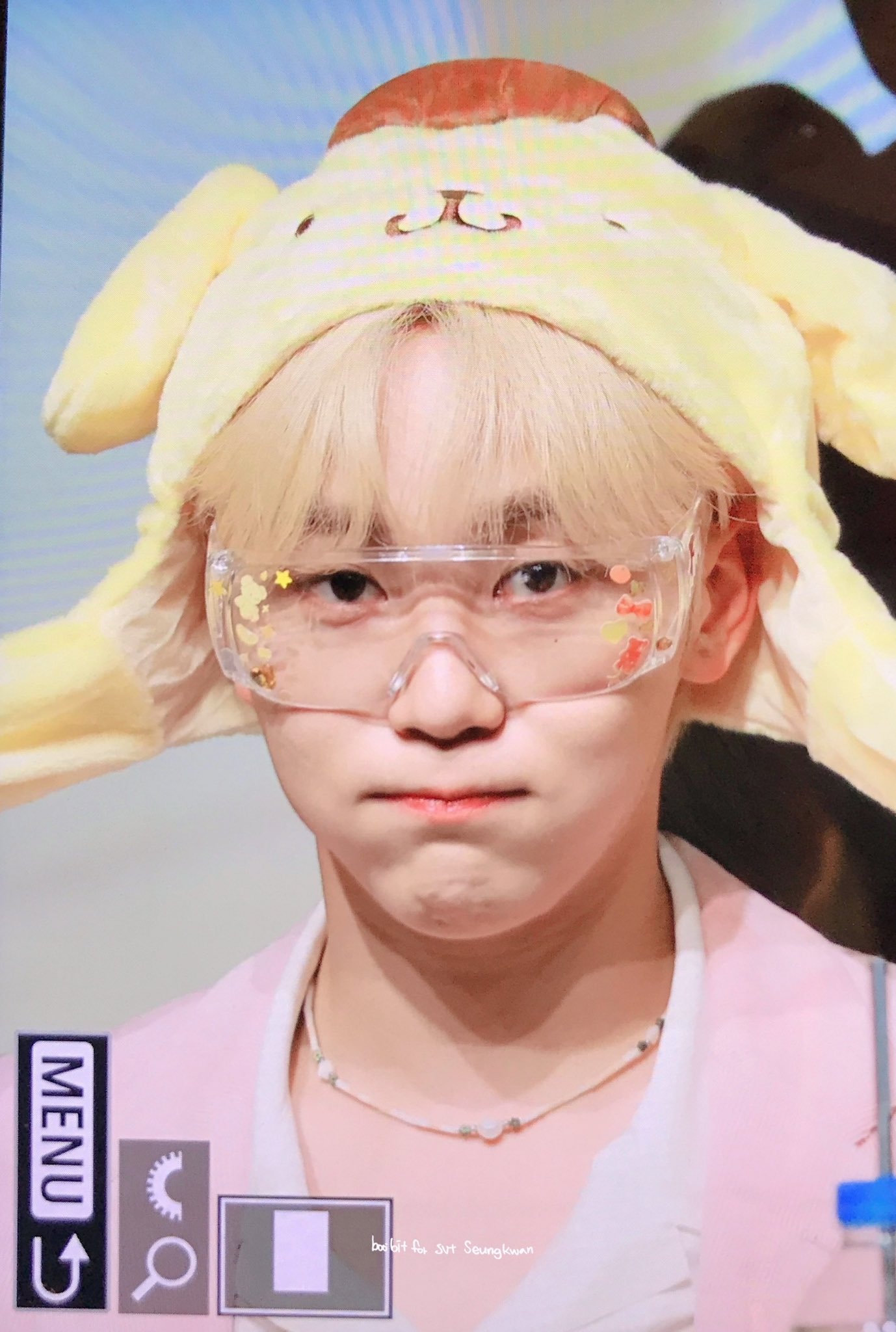 [잡담] 승관: 저는 왜 페이스체인 안 주고 이런 것만 줘요? | 인스티즈