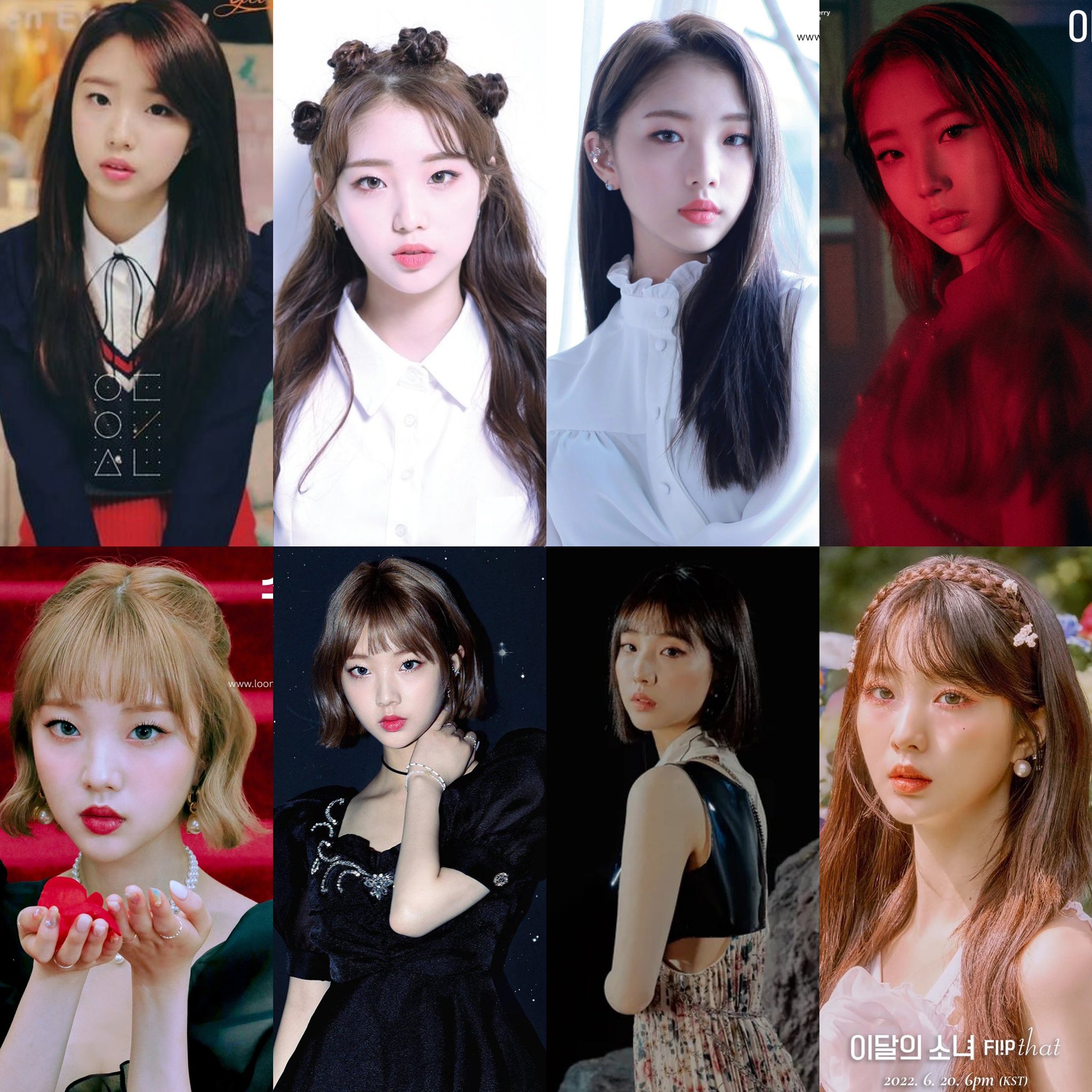 [잡담] 여진이 역대 티저사진들 모아둔거 보니까 | 인스티즈