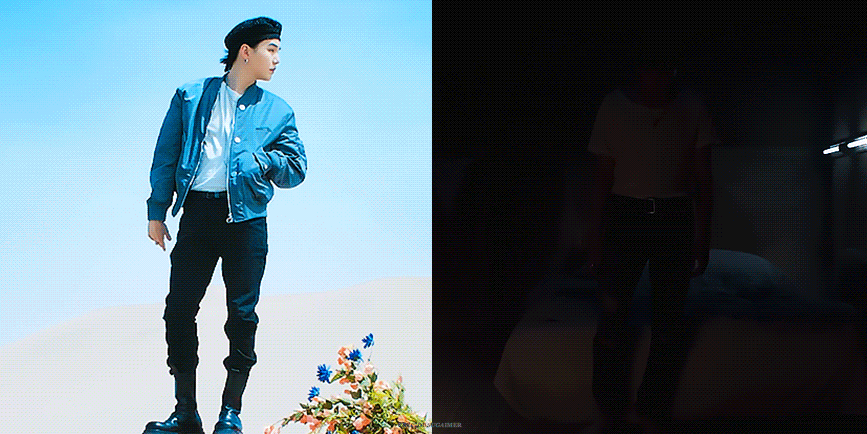 [잡담] 아 진짜 방탄 슈가 착장이랑 뒤에 배경까지 다 너무 이뻐 | 인스티즈