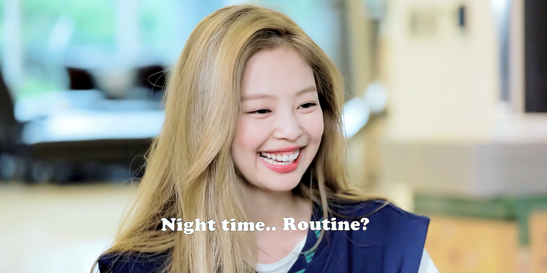 [잡담] 제니 셀프케어 루틴 브이로그 움짤 모음 | 인스티즈