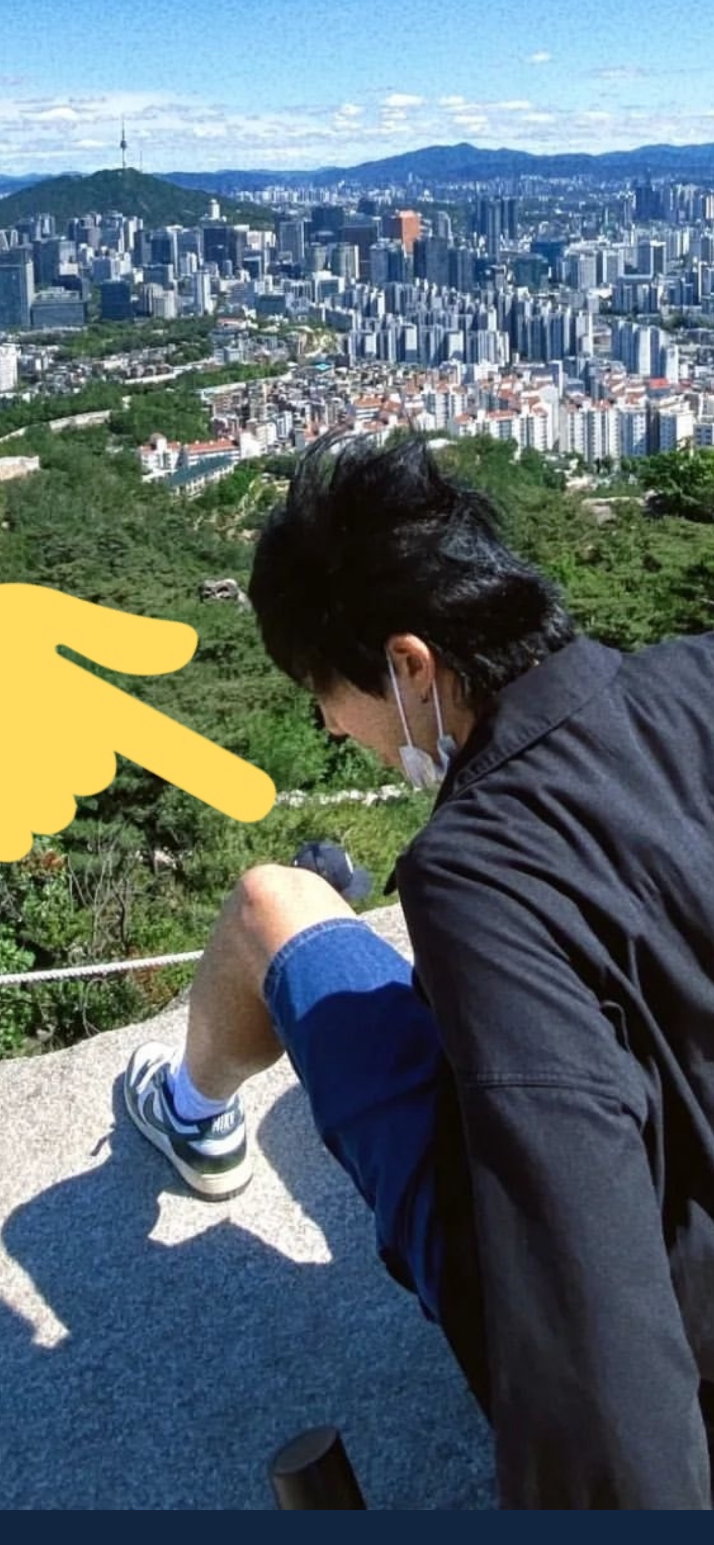 [잡담] 이거 진짜 남주니 모자 절벽 아래로 떨어지는 사진 맞음? | 인스티즈