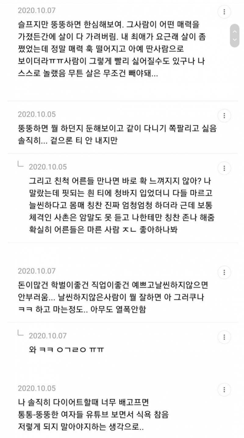 뚱뚱한 사람보면 진짜 이렇게 생각해? | 인스티즈