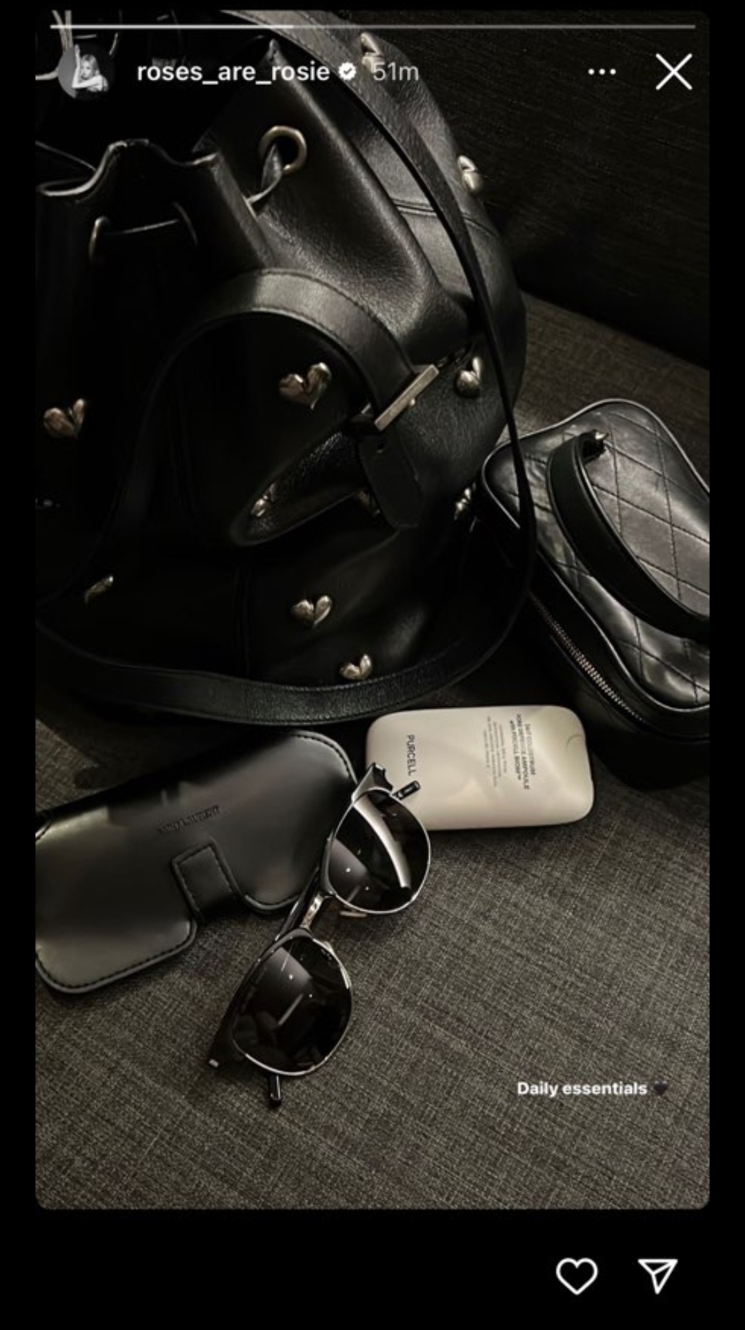 [잡담] 로제 인스타스토리에 이 가방 뭔지 아는사람? | 인스티즈