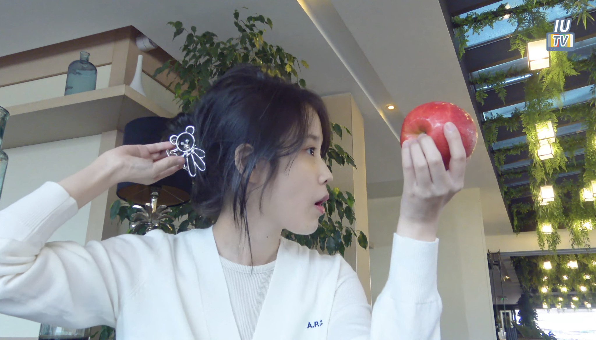 [잡담] 아이유 이 집게핀 | 인스티즈