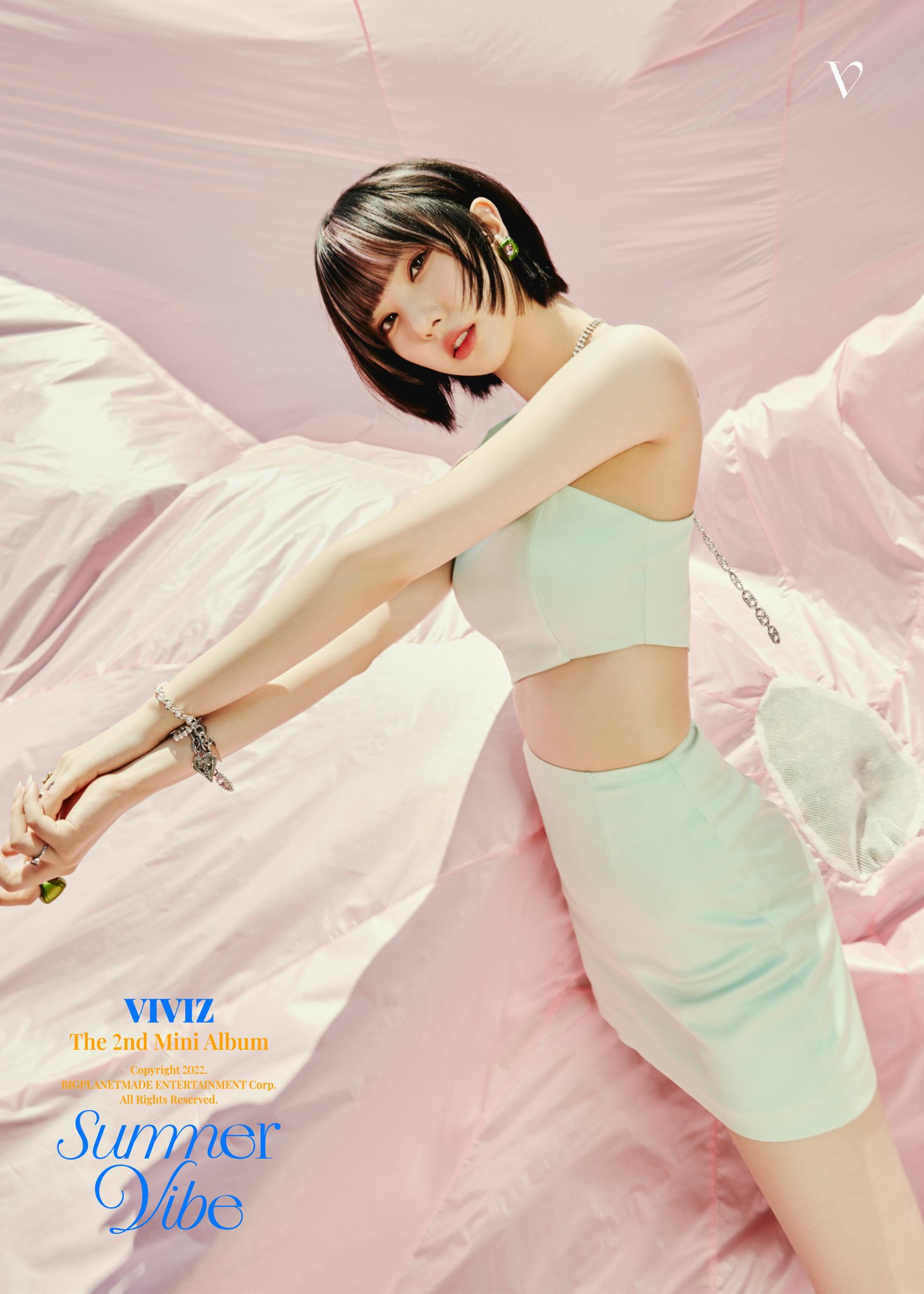 [정보/소식] 비비지(VIVIZ) The 2nd Mini Album 'Summer Vibe' Concept Photo 1 (Flying Point ver.) | 인스티즈