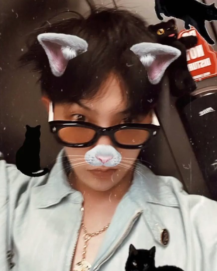 [잡담] 지디 고양이 필터도 쓰네 | 인스티즈