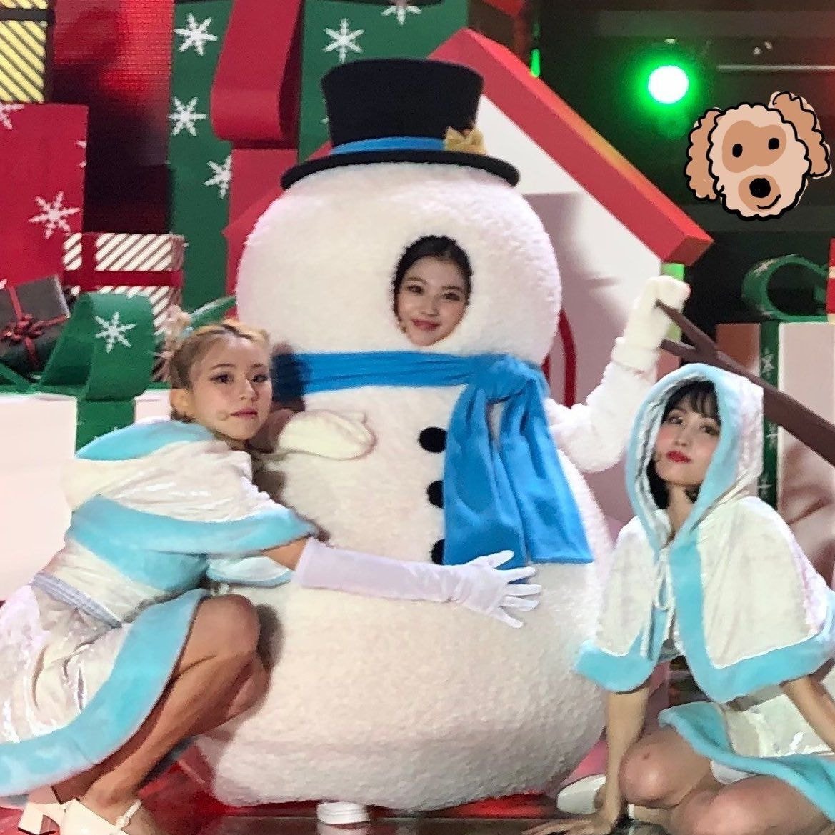 [잡담] 트와 사나 눈사람 분장 ㅋㅋㅋㅋㅋㅋㅋ개귀여워 | 인스티즈