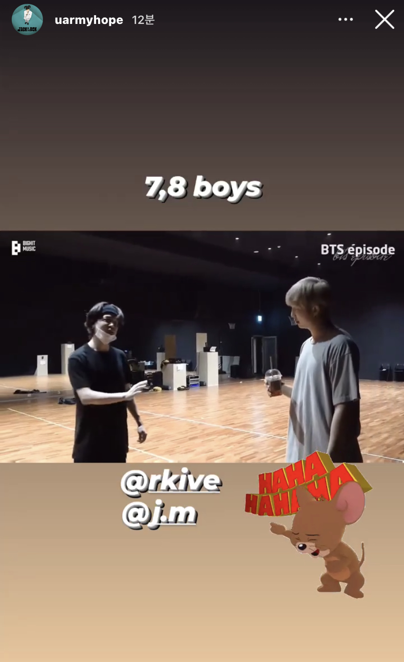 [잡담] ㅋㅋㅋ정호석 자기네 떡밥 보다가 멤버 영상 올리는거 왜케 귀엽냐 | 인스티즈