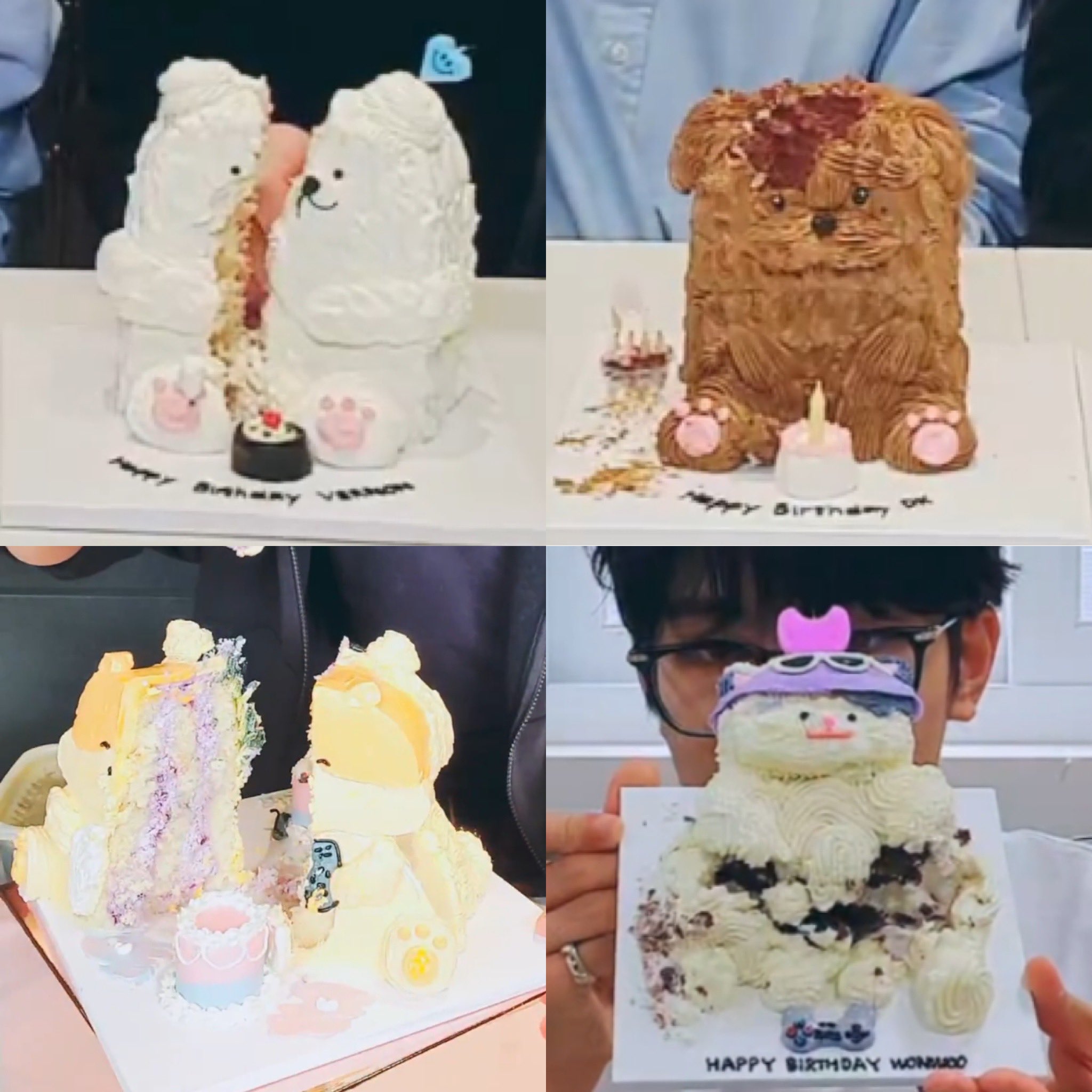 [잡담] 세븐틴 케이크 수난시대 | 인스티즈