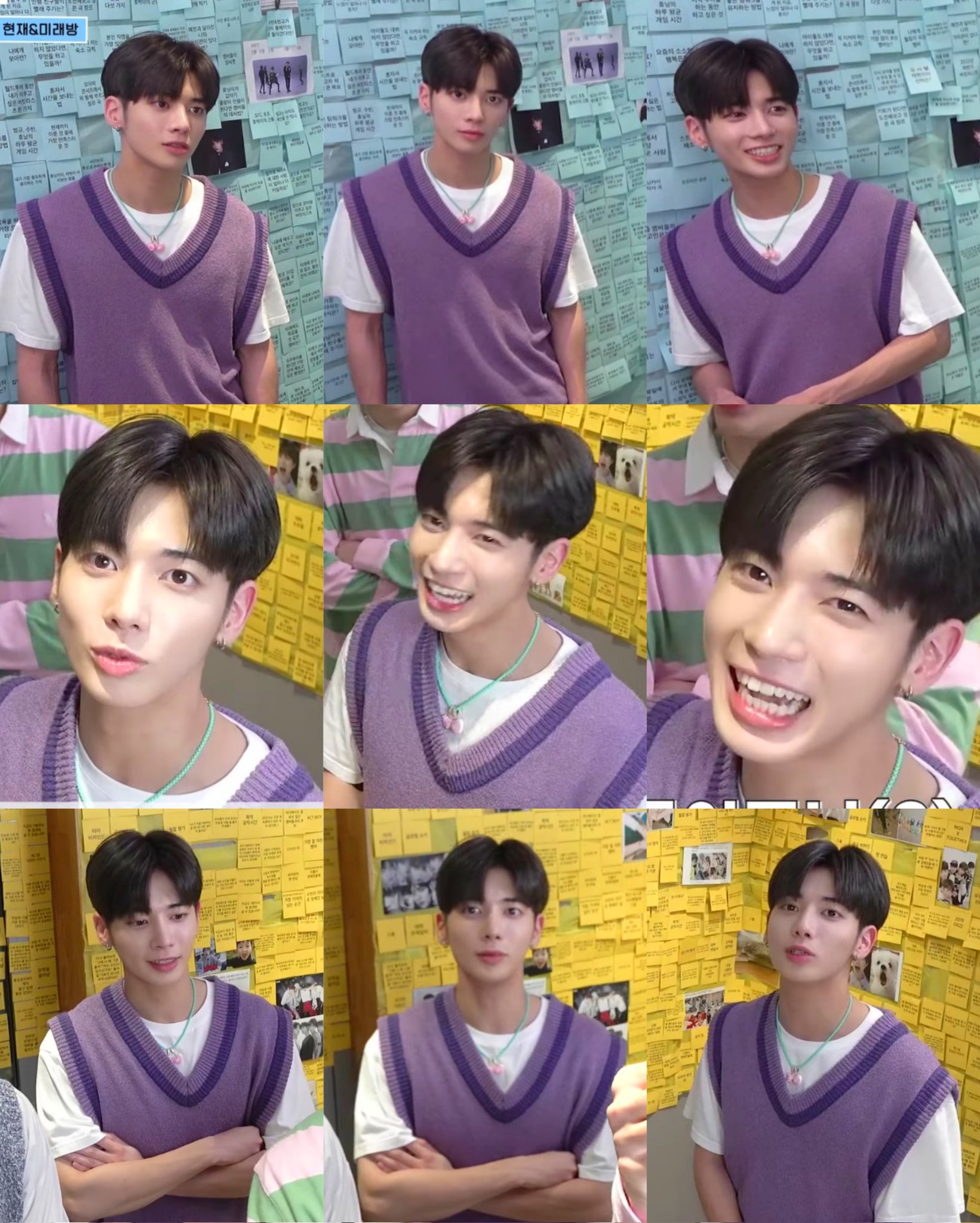 [잡담] 강태현 보라색이 진짜 잘 받는 것 같아 | 인스티즈