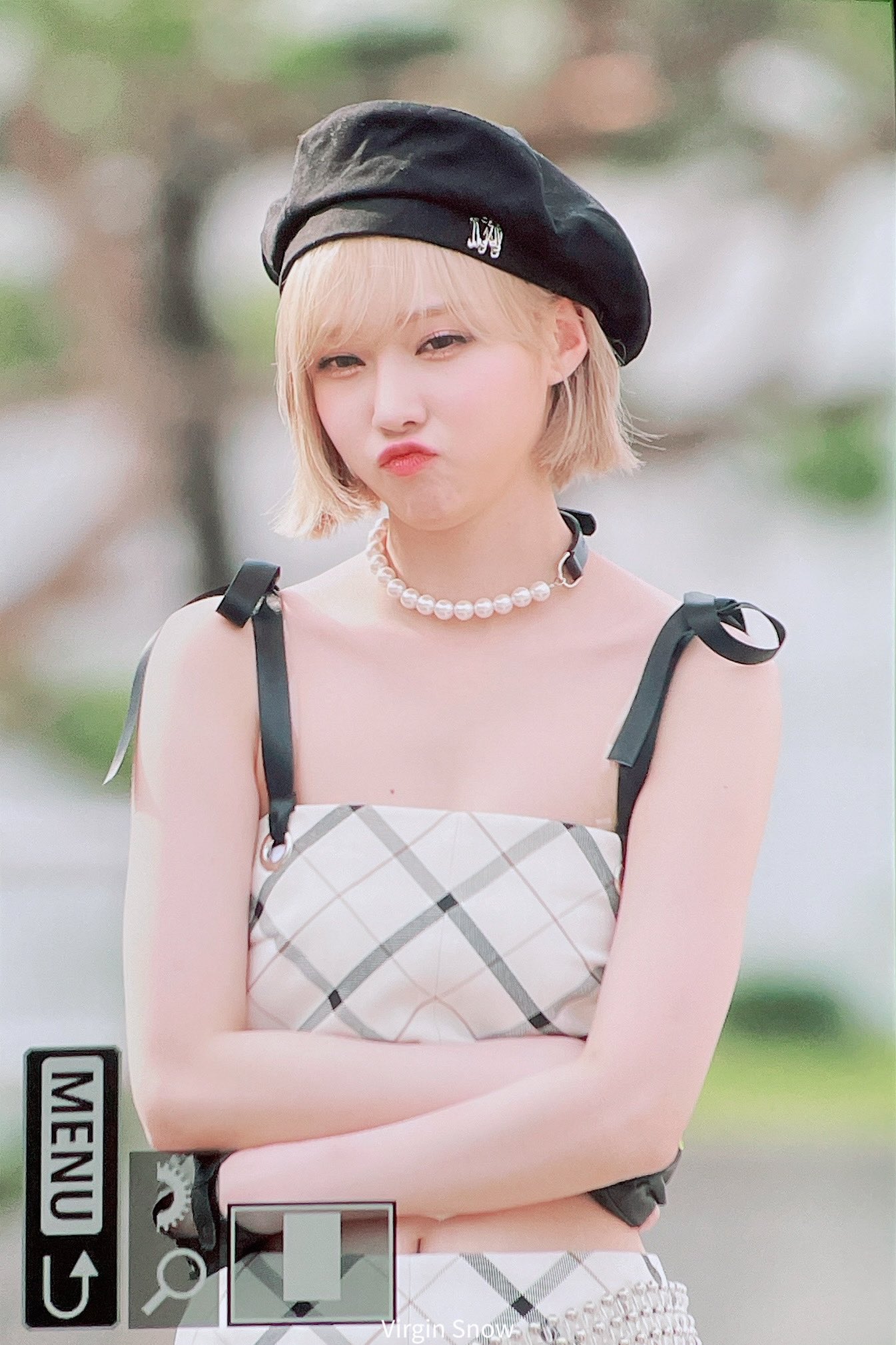 [잡담] 얘들아 오늘 뮤뱅 미팬 베레모 윈터 파쳤음🥹 | 인스티즈