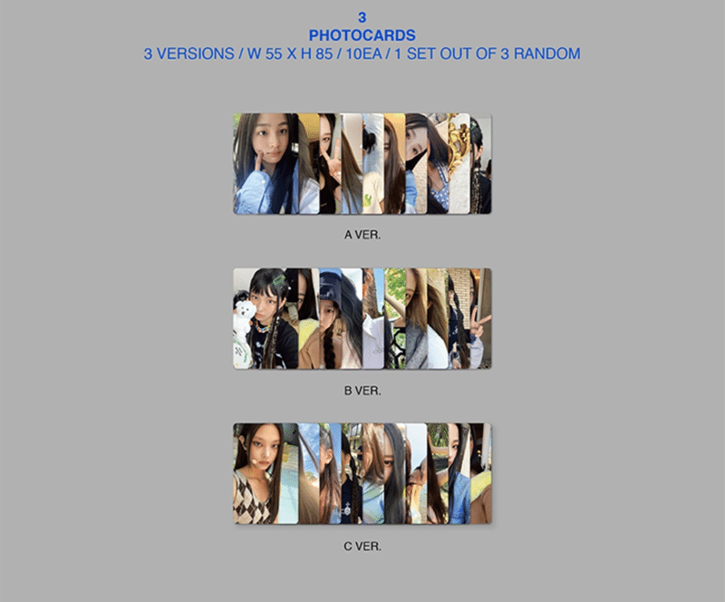 [잡담] 뉴진스 위버스버전 앨범은 포카 10장 줌 | 인스티즈