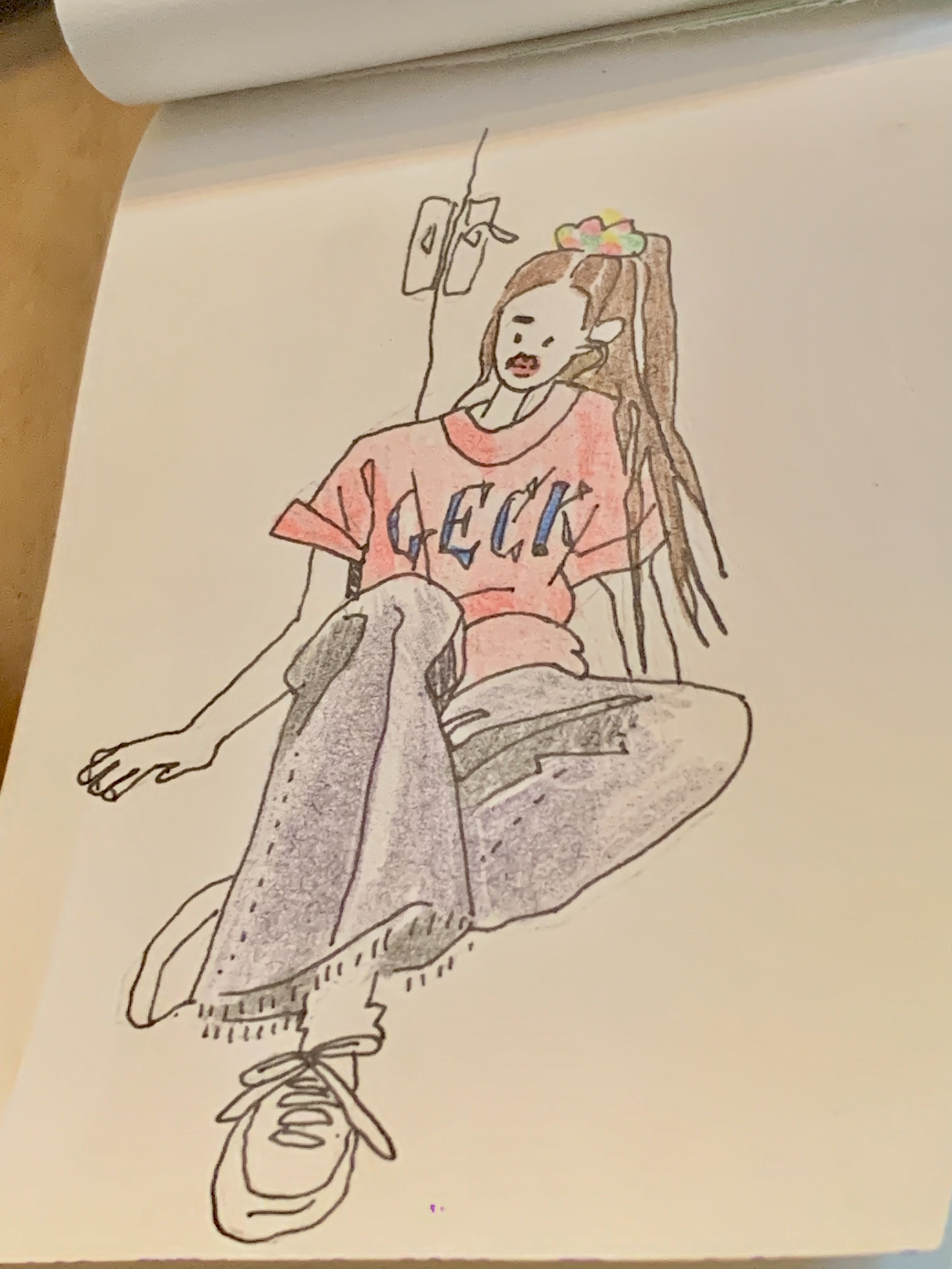 [잡담] 알바하면서 뉴진스 민지 끄적끄적했다 | 인스티즈