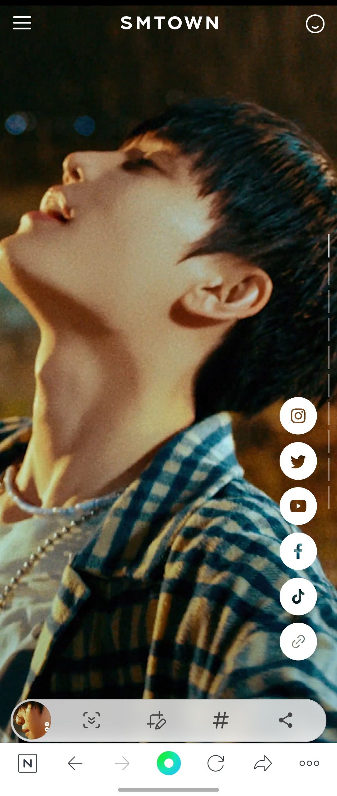 [잡담] Sm 홈페이지 이분 누군지 아시는 분 | 인스티즈