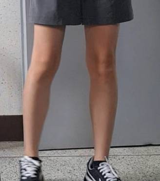 다리만 보고 몸무게 유추해주라!! | 인스티즈