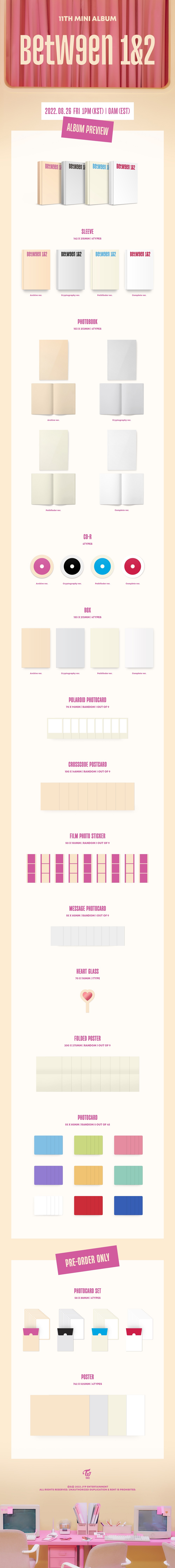 [정보/소식] 트와이스 미니 11집 앨범 프리뷰 & 트랙리스트 | 인스티즈