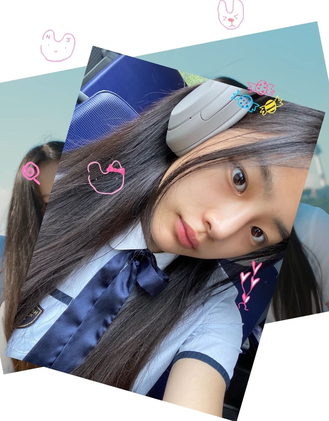 [잡담] 민지 이거 찐 본인 교복일까 | 인스티즈