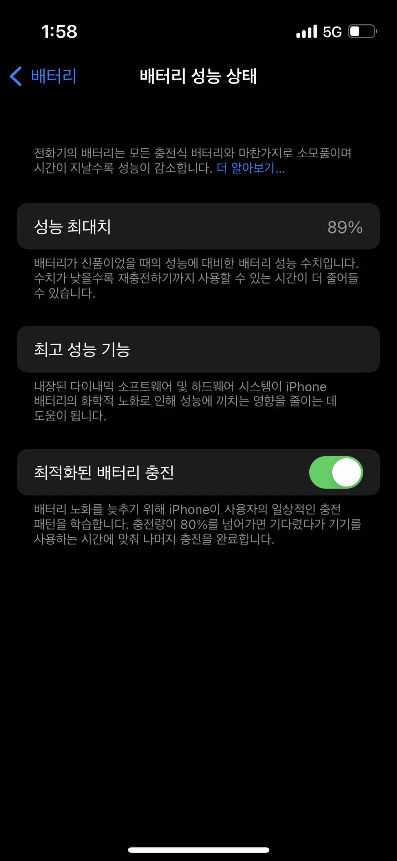 아이폰13 미니쓰는 익들 배터리 성능 몇퍼야? | 인스티즈