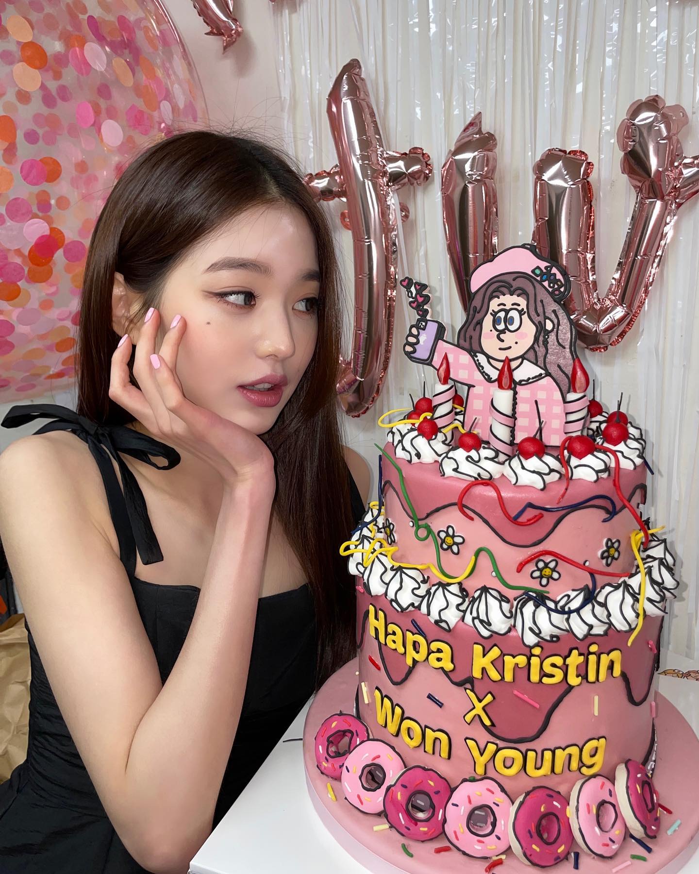 [잡담] 원영이 아라 올려 그리면 바로 고양이상 됨 | 인스티즈