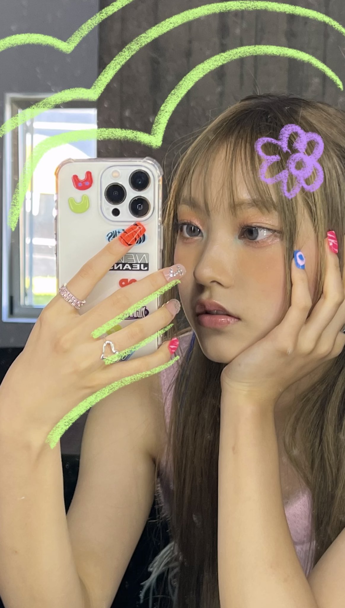 [잡담] 해린이 눈에 가려져서 사람들이 모르는거: | 인스티즈