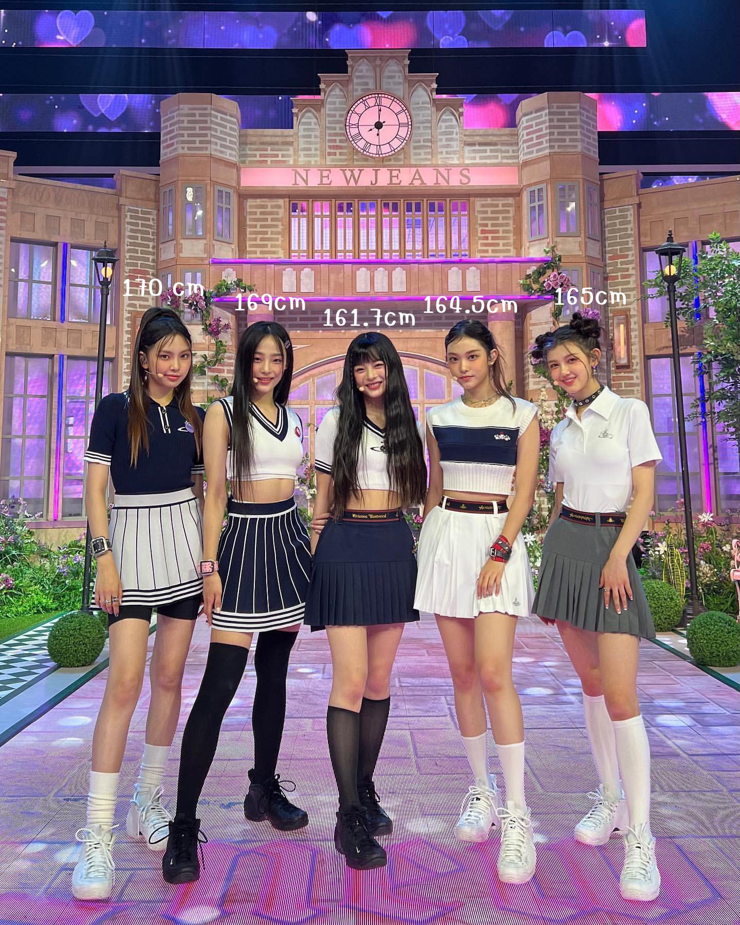 [잡담] 뉴진스 키 다 크구나 (멤버들 오피셜이래) | 인스티즈