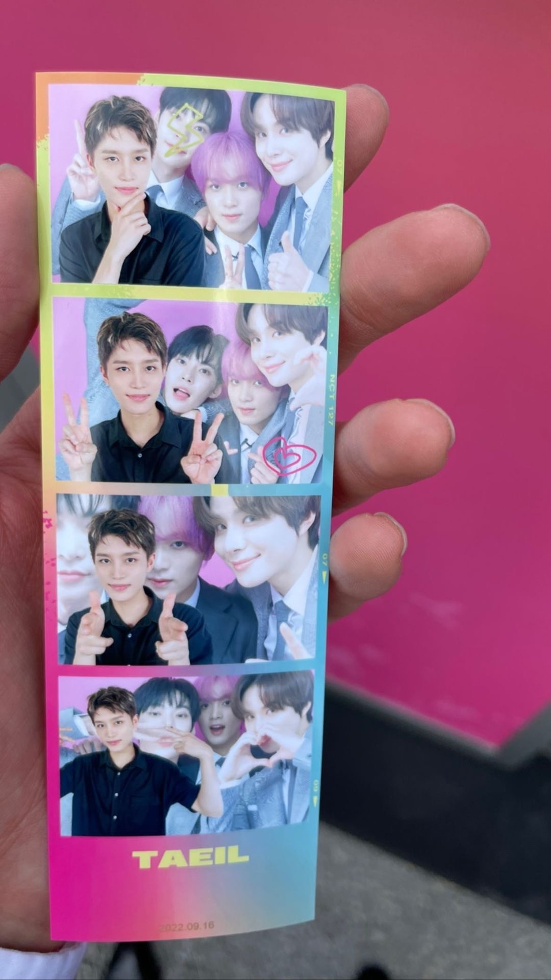 [잡담] 엔시티127 네컷찍은거 볼사람 | 인스티즈