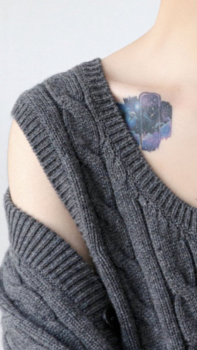 [잡담] 재찬이 우주타투는 진짜 예뿌다 | 인스티즈