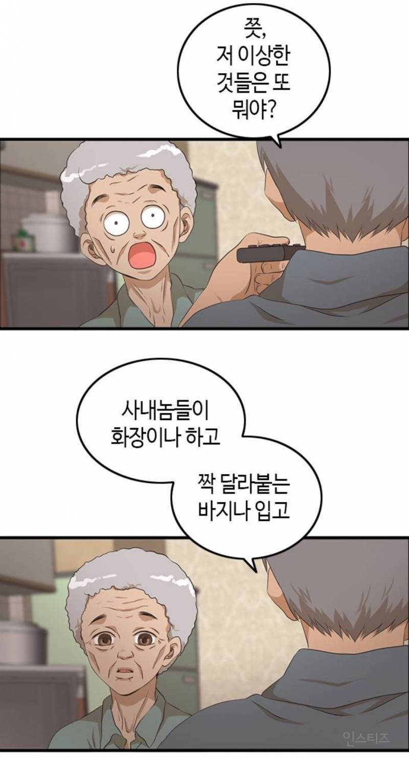 할머니가 남돌 덕질하는 힐링웹툰 | 인스티즈