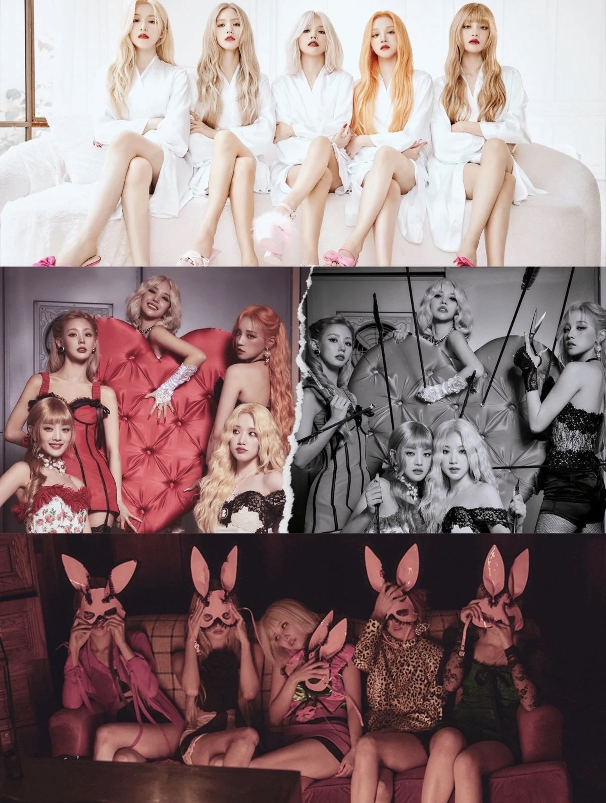 [잡담] 지금까지 공개 된 (여자)아이들 단체 컨포 합본 jpg | 인스티즈